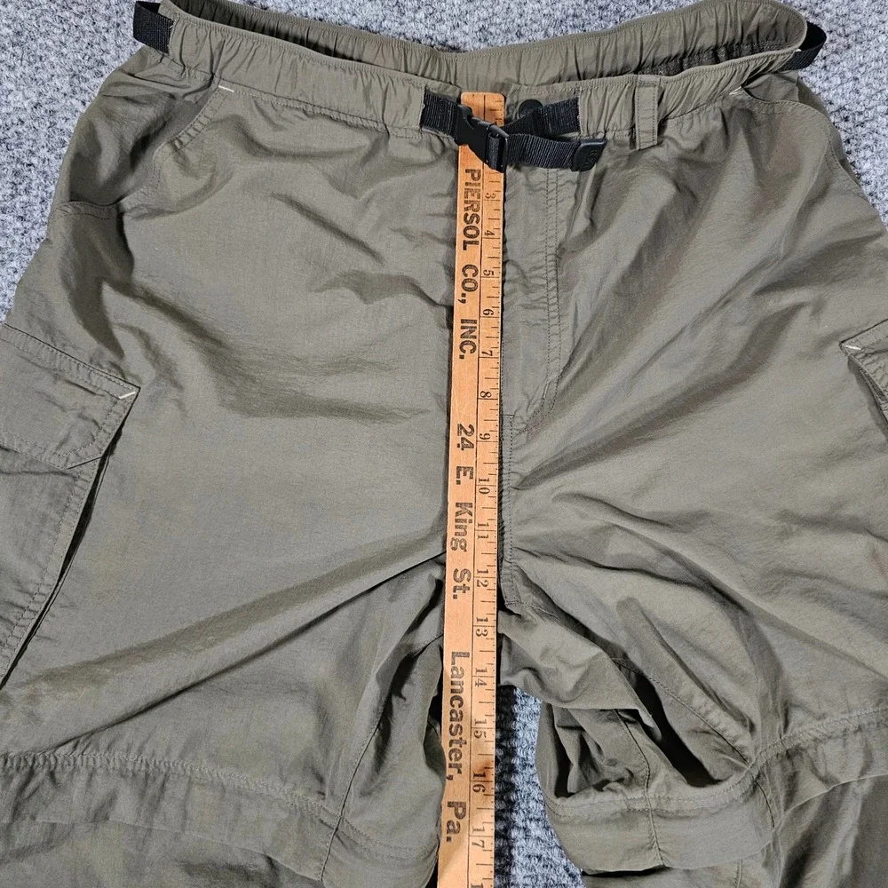 REI‎ Co-op Zip-Off Convertible Cargo Hiking Pants Olive Green Large/32 Mens